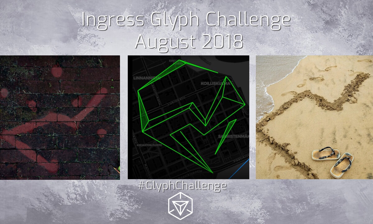 Ingress 8月のcaptureグリフチャレンジ受賞作品が発表 Kitokito World